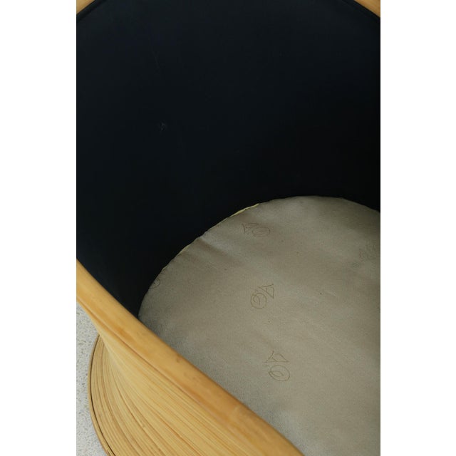 Late 20th Century Pencil Reed Lounge Chair For Sale In Jacksonville, FL - Image 6 of 8