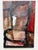Red Abstract Modern Acrylic on Canvas Wall Art For Sale - Image 8 of 14