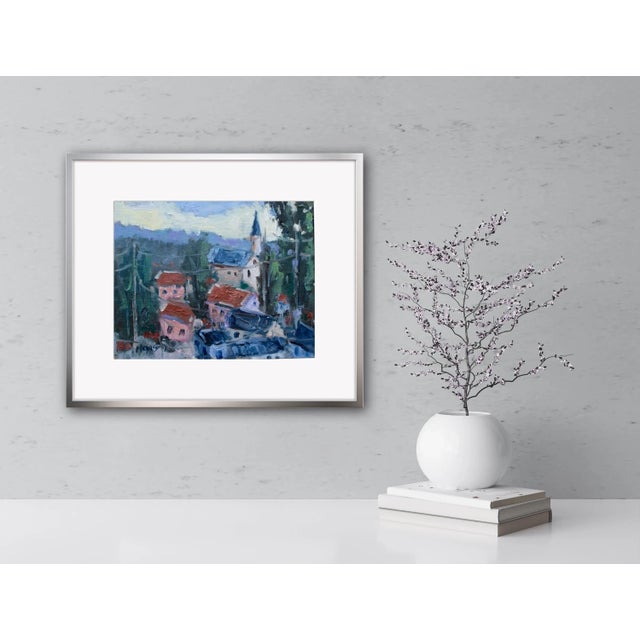 "Virginia City Nevada" Contemporary Landscape Oil Painting For Sale - Image 4 of 12