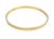 Modern 14k Gold Bangle Bracelet Vintage For Sale - Image 3 of 8