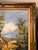 1997 Impasto Alpine Cabin Mountain Landscape Oil Painting by Morris Katz For Sale - Image 10 of 11