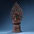 1960s Gilt Copper Guanyin Bodhisattva Statue With Openwork Mandorla Backplate, Lotus Throne For Sale - Image 5 of 10