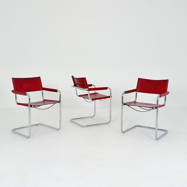 Mid-Century Bauhaus MG5 Cantilever Armchair by Mart Stam for Matteo Grassi, Italy, 1980s For Sale - Image 5 of 18