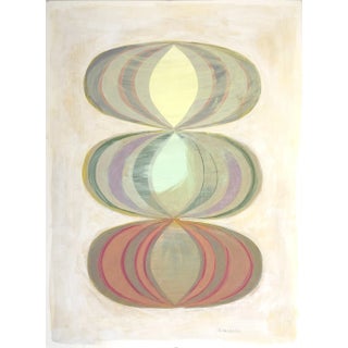 Abstract With Multicolor Modern Shapes For Sale