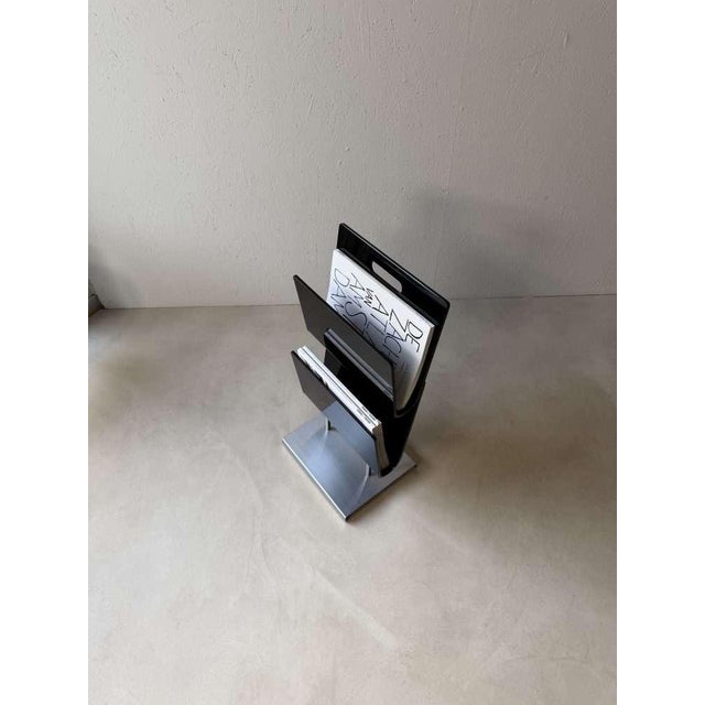 Standing Reading Holder in Acrylic Glass and Chrome, 1980s For Sale - Image 6 of 11