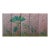 Pink Chinoiserie Mural Hand Painted Wallpapers - 5 Panels For Sale