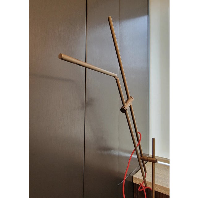 2020s Henge Pipe Floor Lamp by Massimo Castagna For Sale - Image 5 of 12