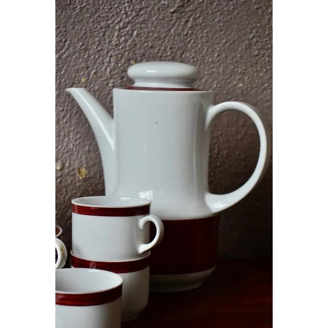 Porcelain Coffee Service from Arzberg, 1970s, Set of 20 For Sale - Image 4 of 12