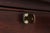 Henkel Harris Mahogany Banded Kneehole Credenza For Sale - Image 11 of 18