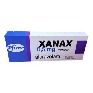 Vintage Xanax Sign, 1980s For Sale