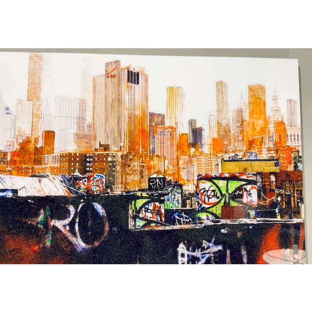 2020s Modern Urban “Dawn Runner” Giclee on Plexi For Sale - Image 5 of 6