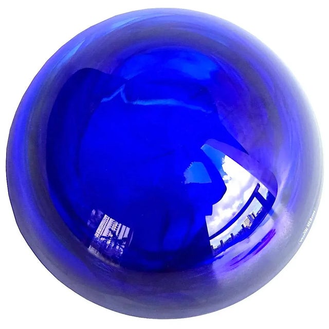 1970s Kosta Boda Art Glass Atoll Bowl Designed by Anna Ehrner For Sale - Image 10 of 11