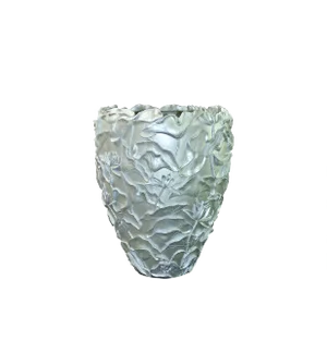 Lotus Vase in Resin & White Mother of Pearl Finish from VGnewtrend