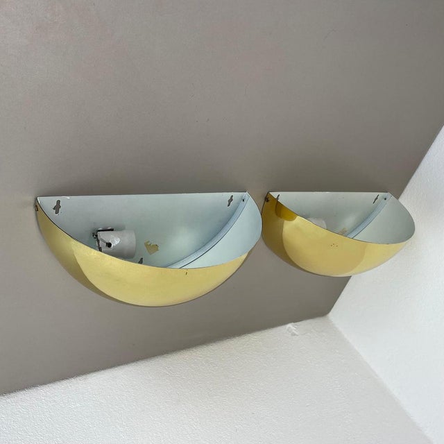 Brass Wall Light Sconces from Bankamp Leuchten, Germany, 1980s For Sale - Image 4 of 18