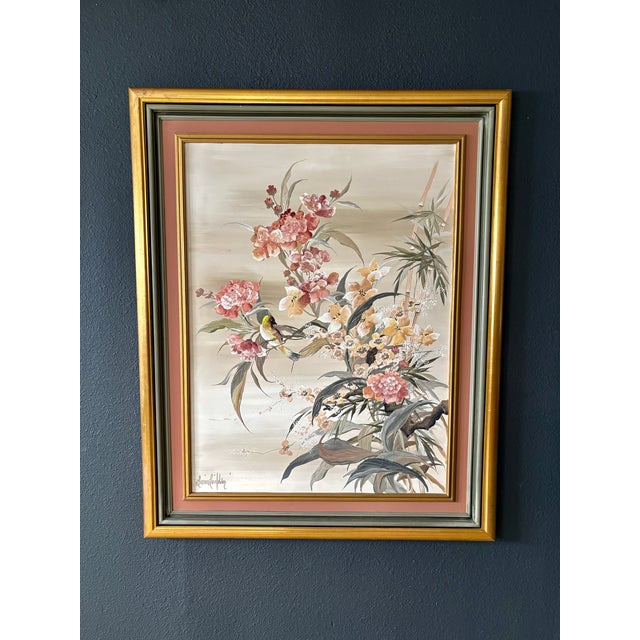 Asian Lucien Leinfelder Botanical Painting For Sale - Image 3 of 14