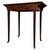 Antique English Cross-Banded Mahogany Writing Table, 1800s For Sale - Image 3 of 13