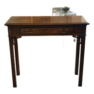 Late 20th Century Hickory Chair Company Chippendale-Style Console Table For Sale