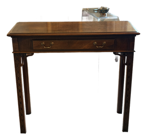 Late 20th Century Hickory Chair Company Chippendale-Style Console Table