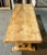 French Bleached Oak Farmhouse Dining Table, 1925 For Sale - Image 12 of 18