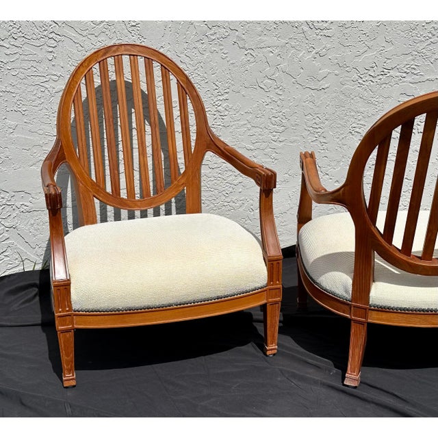 Pair of Teak Occasional Chairs By David Sutherland Furniture For Sale In West Palm - Image 6 of 13