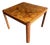 1960s Mid Century MCM Milo Baughman Style Burl Extension Table For Sale