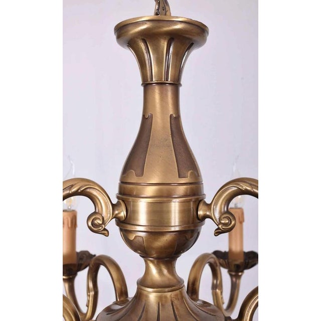 Vintage Northern French Chandelier, 1950s For Sale - Image 3 of 6