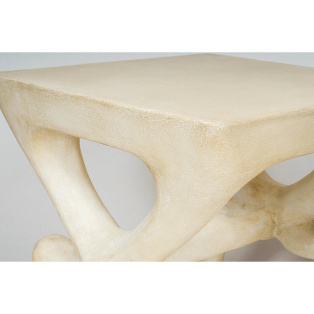 Late 20th Century John Dickinson Attributed Hoofed Side Tables - A Pair For Sale - Image 9 of 12