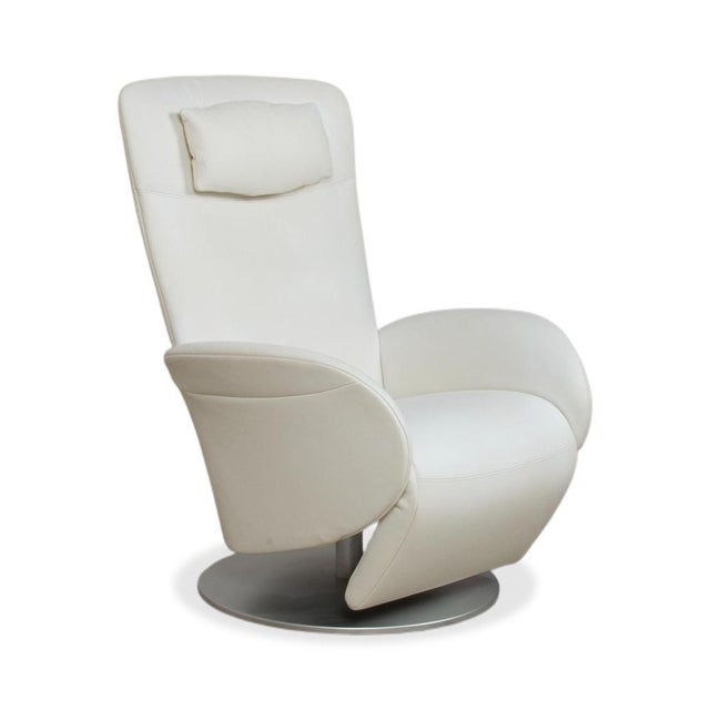 Modern L-SE-L 572 Chair in Leather from Rolf Benz For Sale - Image 3 of 18