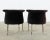 Pair of Fendi Casa Velvet Chrome Tulip Chairs For Sale - Image 12 of 12