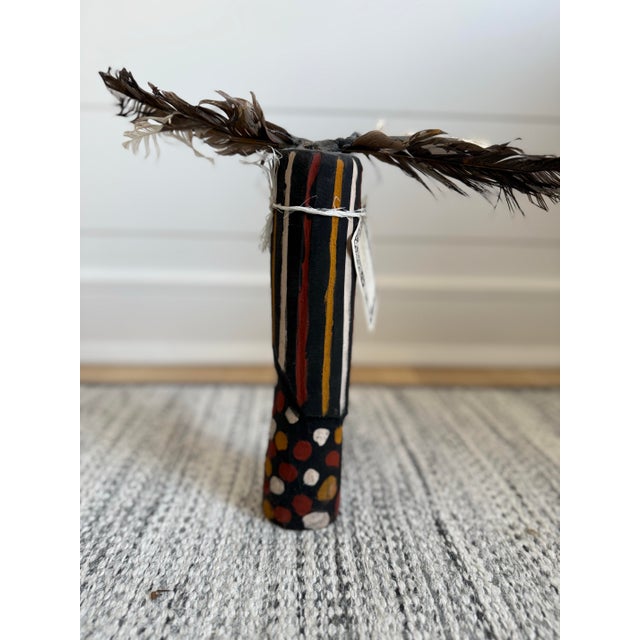 Unique, vintage, and beautiful Aboriginal totem purchased from Munipi gallery in Australia. The artist is Samuel...