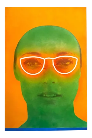 Martial Raysee Moderna Museet Stockholm Lithograph Print Pop Art Poster " France Verte " 1964