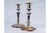 Modernist Silver Candlesticks with Octagonal Bases For Sale - Image 3 of 10