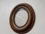 Glass Oval Baroque Frame in Wood For Sale - Image 7 of 7
