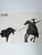 Pablo Picasso - Bull and Matador, Double-side Original lithograph after a drawing dated in the stone: 3.4.59 extracted...