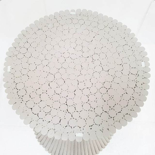 Mid-Century Modern Vintage Round Dining Table in Bamboo, 1960s For Sale - Image 3 of 9