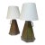 Pair of Green Truck Stand Table Lamps For Sale