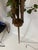 Mid-Century Swedish Walnut Three-Light Ceiling Tension Pole Lamp For Sale - Image 9 of 10