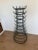 Beautiful vintage French zinc wine drying rack with wonderful age, patina, and sculptural presence. Originally used in...