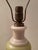 Aladdin Co. 1940s Cream and Green Aladdin Alacite Glass Lamp For Sale - Image 4 of 13