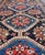 Antique Persian Qashqai Rug With Four-Medallion Design in Blue, Red, Brown Tones 4'1 X 8'3 For Sale - Image 10 of 11