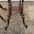 Early 20th Century Victorian Carved Mahogany or Walnut Plant Pedestal Stands Display Columns Torchieres With Turned Legs, a Pair For Sale - Image 6 of 12