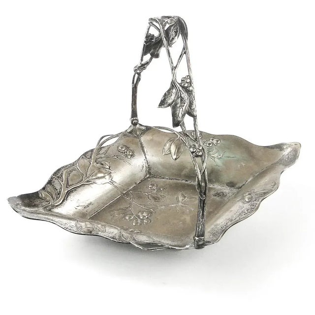 Art Nouveau Fruit Basket from WMF, 1890s For Sale - Image 12 of 12