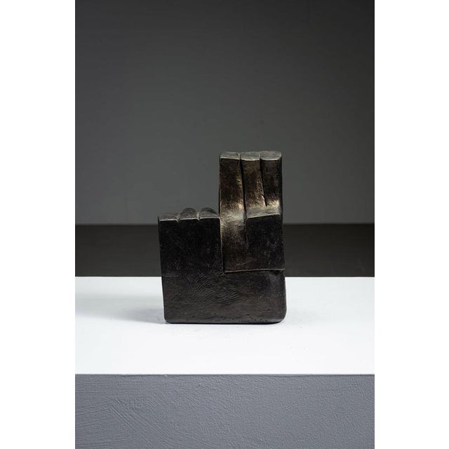 Cor Dam, Abstract Sculpture, Late 20th Century, Clay For Sale - Image 3 of 11