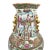 Canton Famille Rose Mandarin Vase, Fluted Body and Castellated Top, Ca. 1840 For Sale - Image 10 of 13