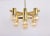 Gold Large German Brass Chandelier, 1960s For Sale - Image 8 of 13