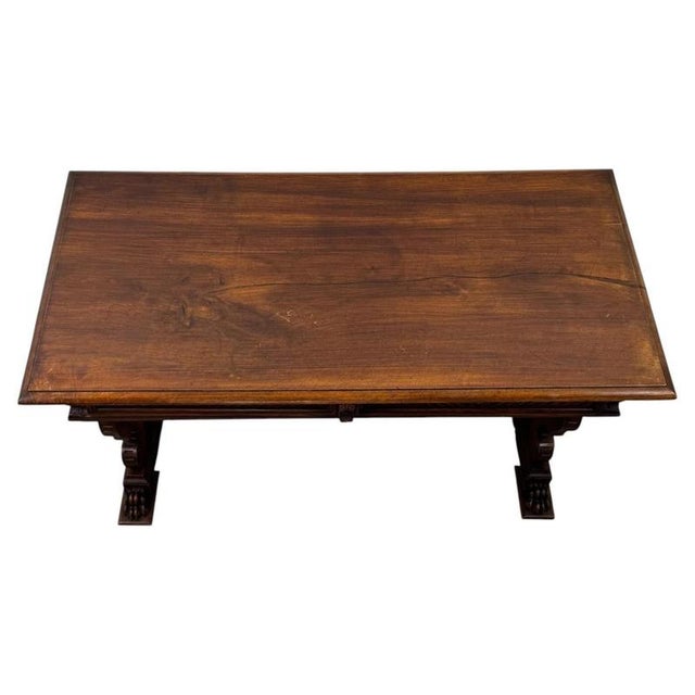 Antique Walnut Occasional Table, 1800s For Sale - Image 4 of 12