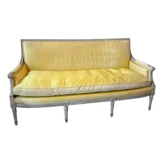 1880s French Louis Xvi Sofa For Sale