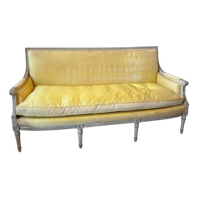 1880s French Louis Xvi Sofa For Sale