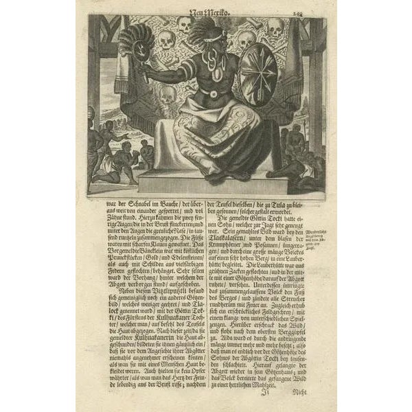 This original copper engraving hails from Arnoldus Montanus' seminal work, "Die Unbekannte Neue Welt oder Beschreibung des...