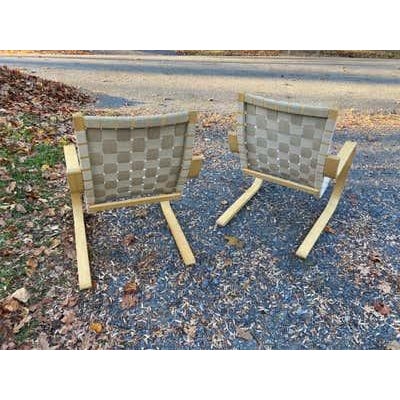 Alvar Aalto Lounge Chair in Beech and Cotton, Mid-Century Modern For Sale - Image 13 of 13